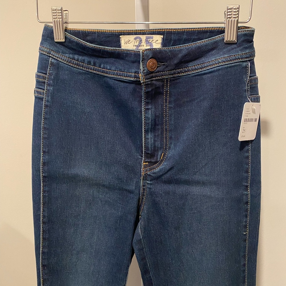 We The Free Blue Skinny Jeans (25) - Picture 2 of 5